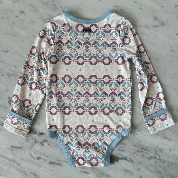 Patagonia 18-24 CAPILENE BASELAYER Long Sleeve Bodysuit - Picture 5 of 5